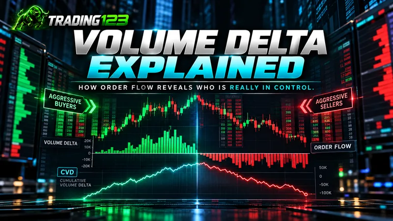 Volume Delta Explained — how order flow reveals who is really in control